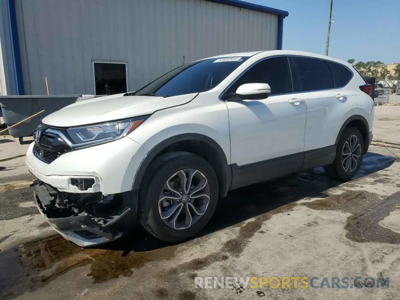 1 Photograph of a damaged car 5J6RW1H5XNA010512 HONDA CRV 2022