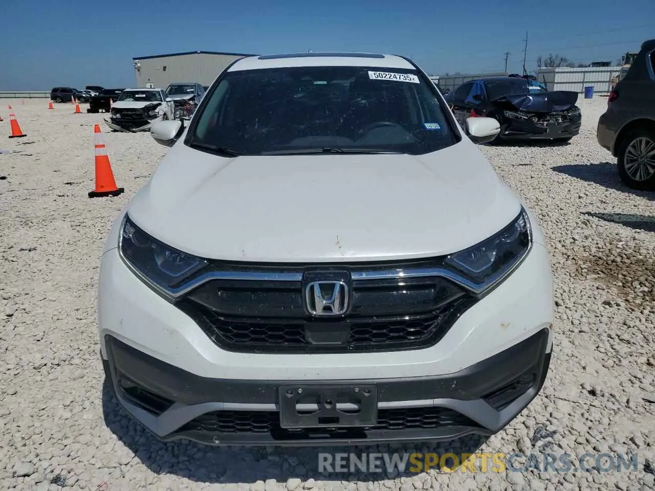 5 Photograph of a damaged car 5J6RW1H80NA021576 HONDA CRV 2022