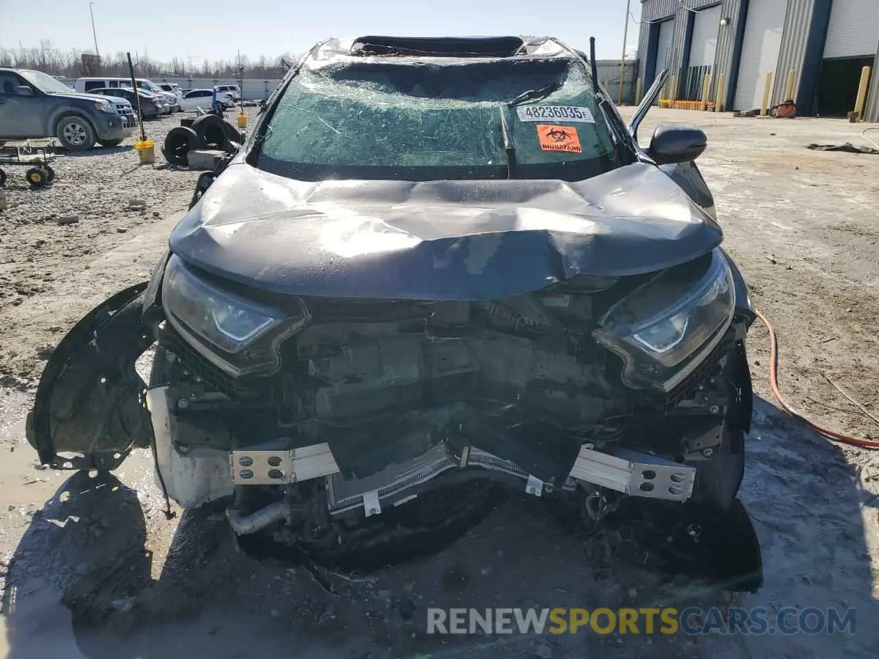 5 Photograph of a damaged car 5J6RW1H81NA002308 HONDA CRV 2022