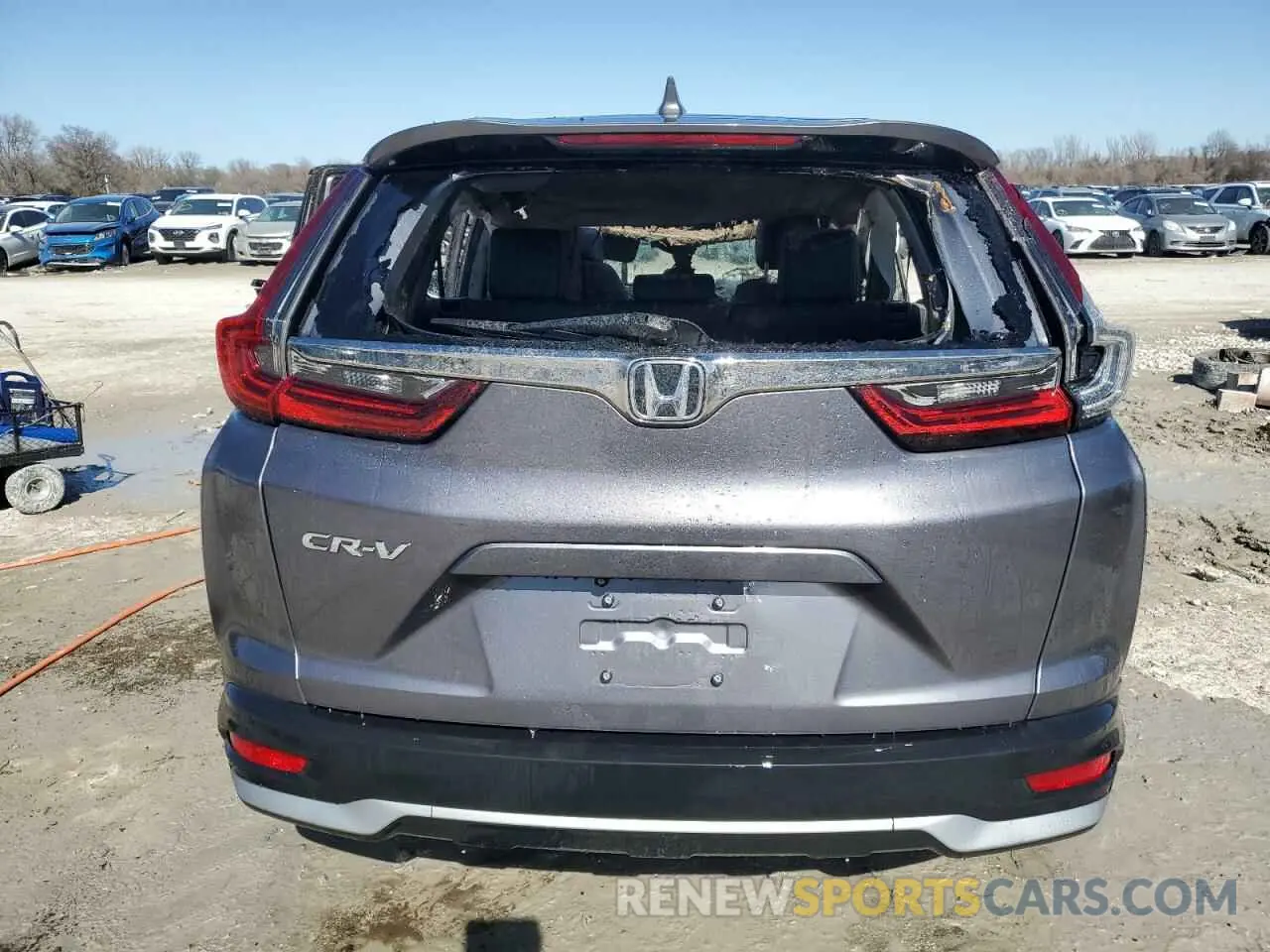6 Photograph of a damaged car 5J6RW1H81NA002308 HONDA CRV 2022