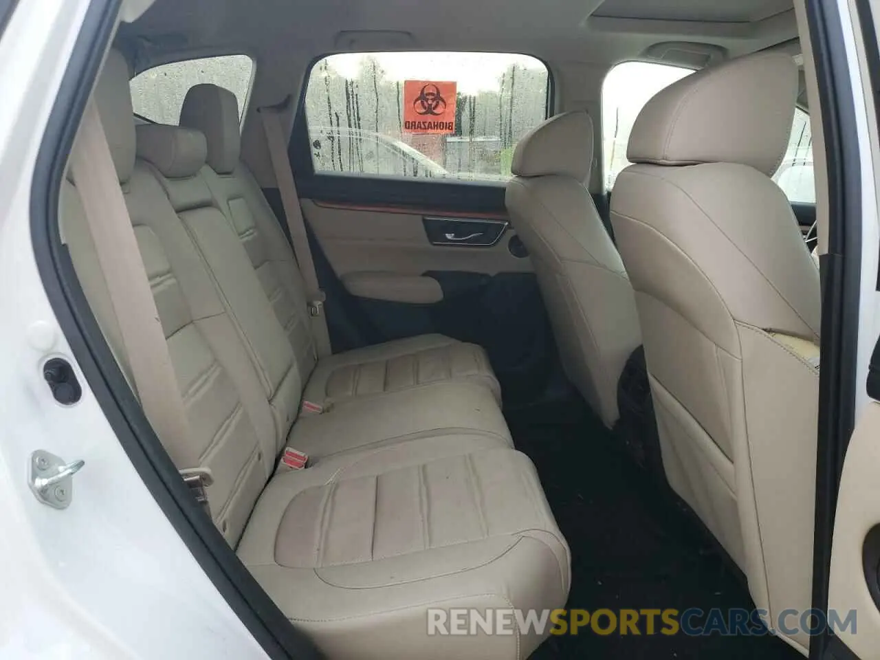 10 Photograph of a damaged car 5J6RW1H84NL001822 HONDA CRV 2022