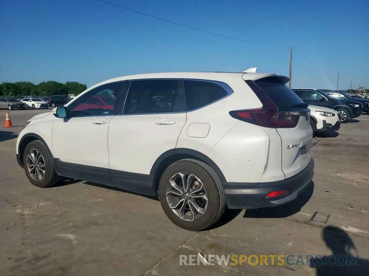 2 Photograph of a damaged car 5J6RW1H86NA004720 HONDA CRV 2022