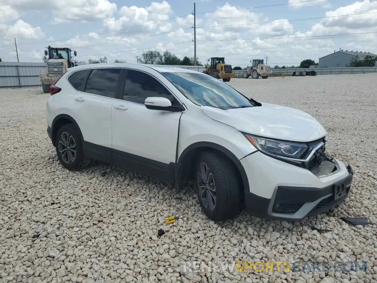 4 Photograph of a damaged car 5J6RW1H87NA005326 HONDA CRV 2022