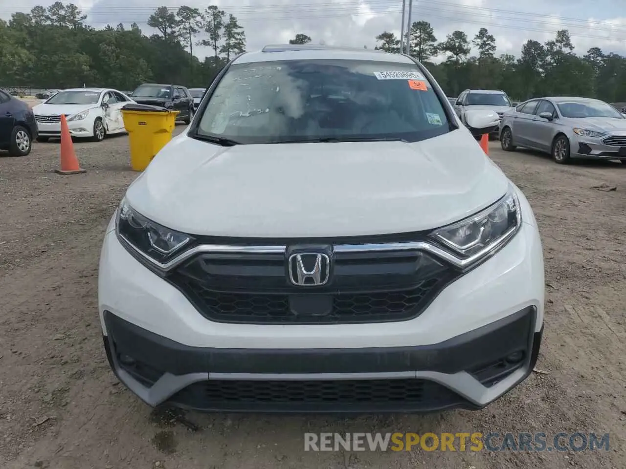 5 Photograph of a damaged car 5J6RW1H88NA012057 HONDA CRV 2022