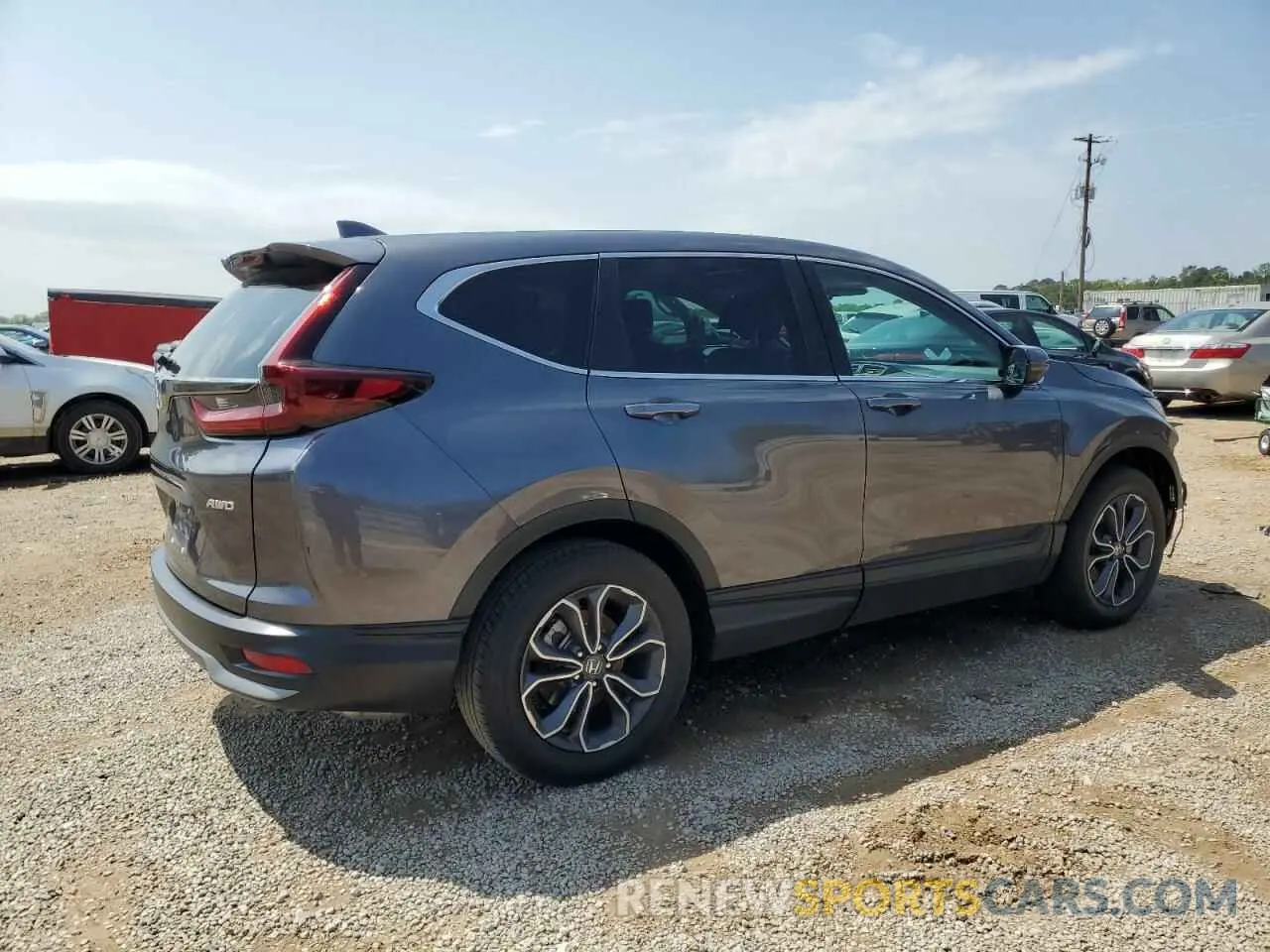 3 Photograph of a damaged car 5J6RW2H50NA007947 HONDA CRV 2022