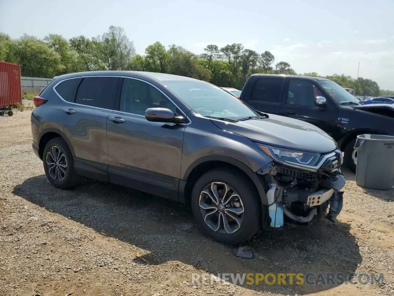 4 Photograph of a damaged car 5J6RW2H50NA007947 HONDA CRV 2022