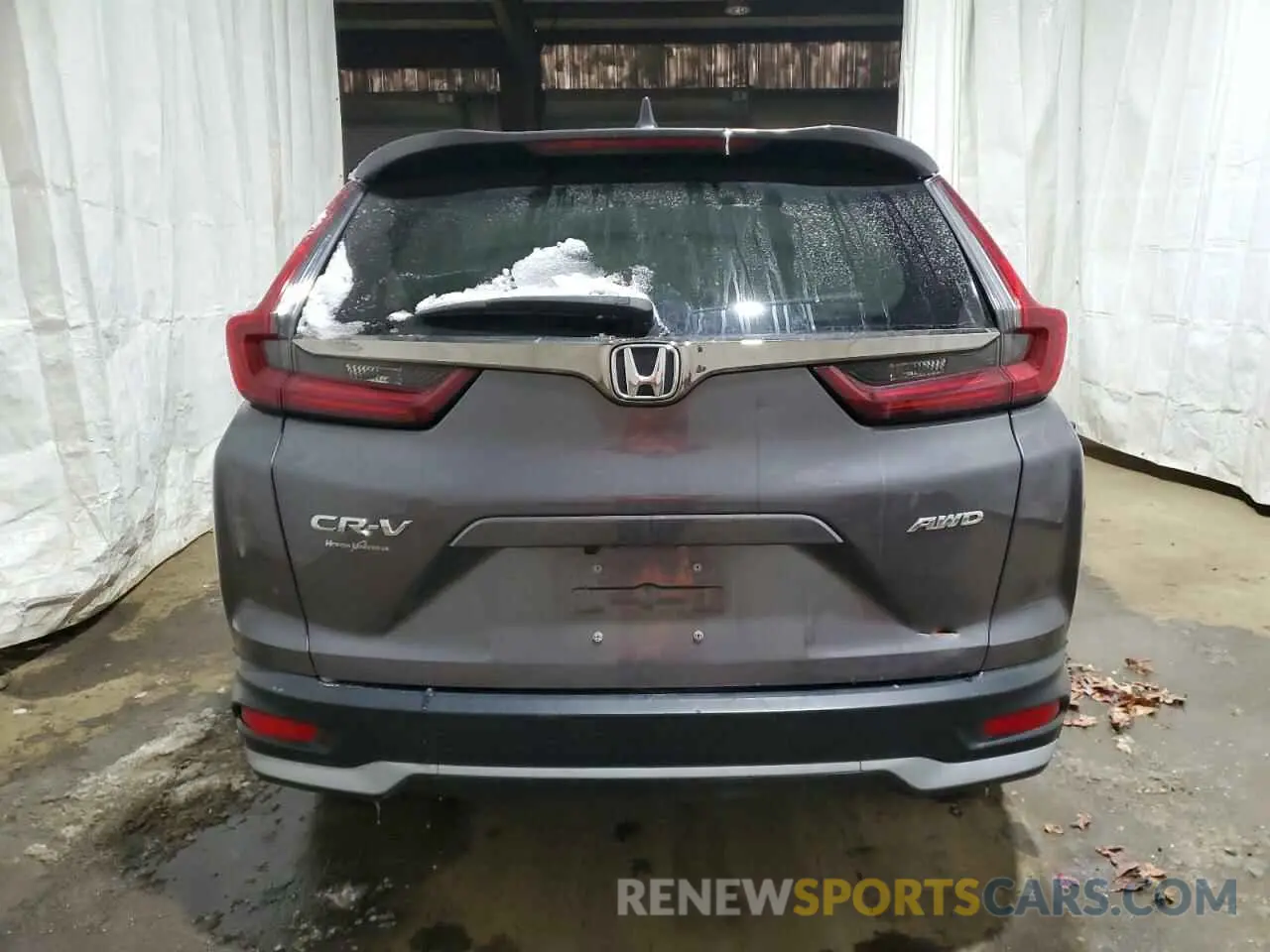 6 Photograph of a damaged car 5J6RW2H52NA006590 HONDA CRV 2022