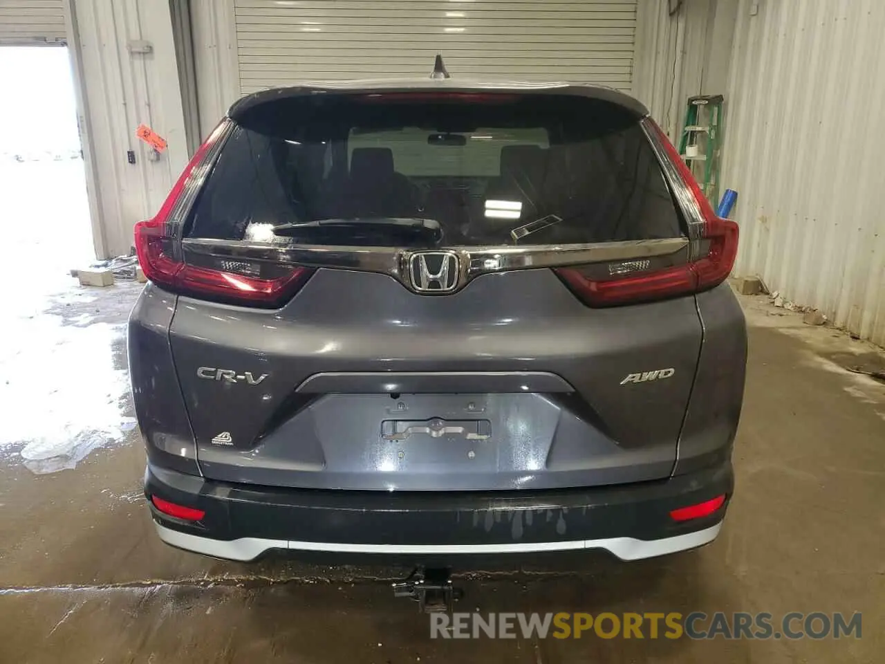 6 Photograph of a damaged car 5J6RW2H58NA007713 HONDA CRV 2022