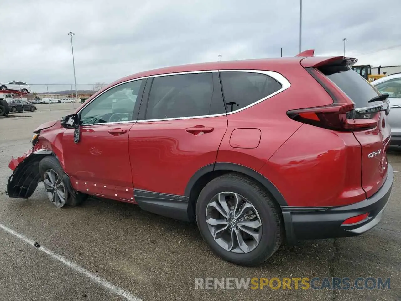 2 Photograph of a damaged car 5J6RW2H58NA013804 HONDA CRV 2022