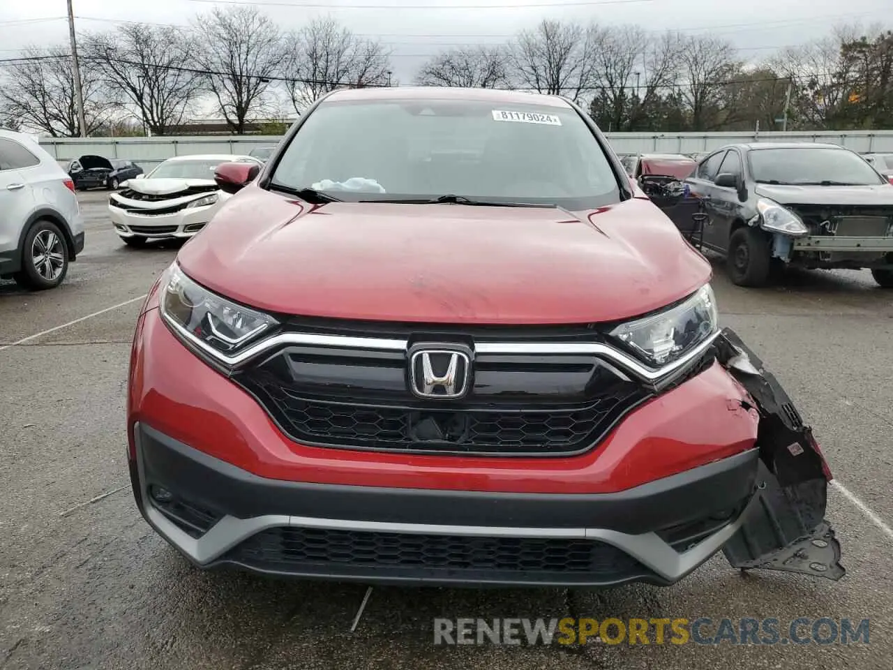 5 Photograph of a damaged car 5J6RW2H58NA013804 HONDA CRV 2022