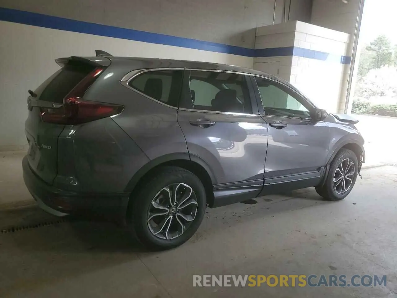 3 Photograph of a damaged car 5J6RW2H82NL001484 HONDA CRV 2022
