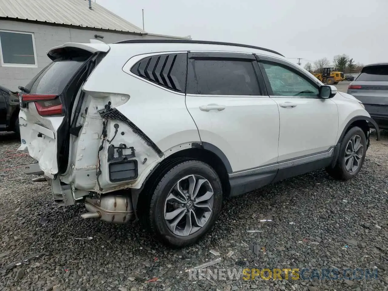 3 Photograph of a damaged car 5J6RW2H84NA000834 HONDA CRV 2022