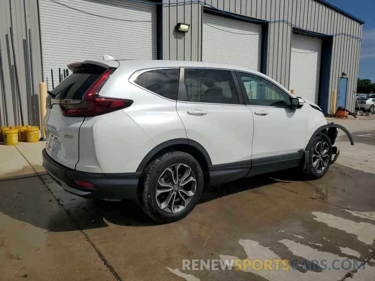 3 Photograph of a damaged car 5J6RW2H84NA005824 HONDA CRV 2022