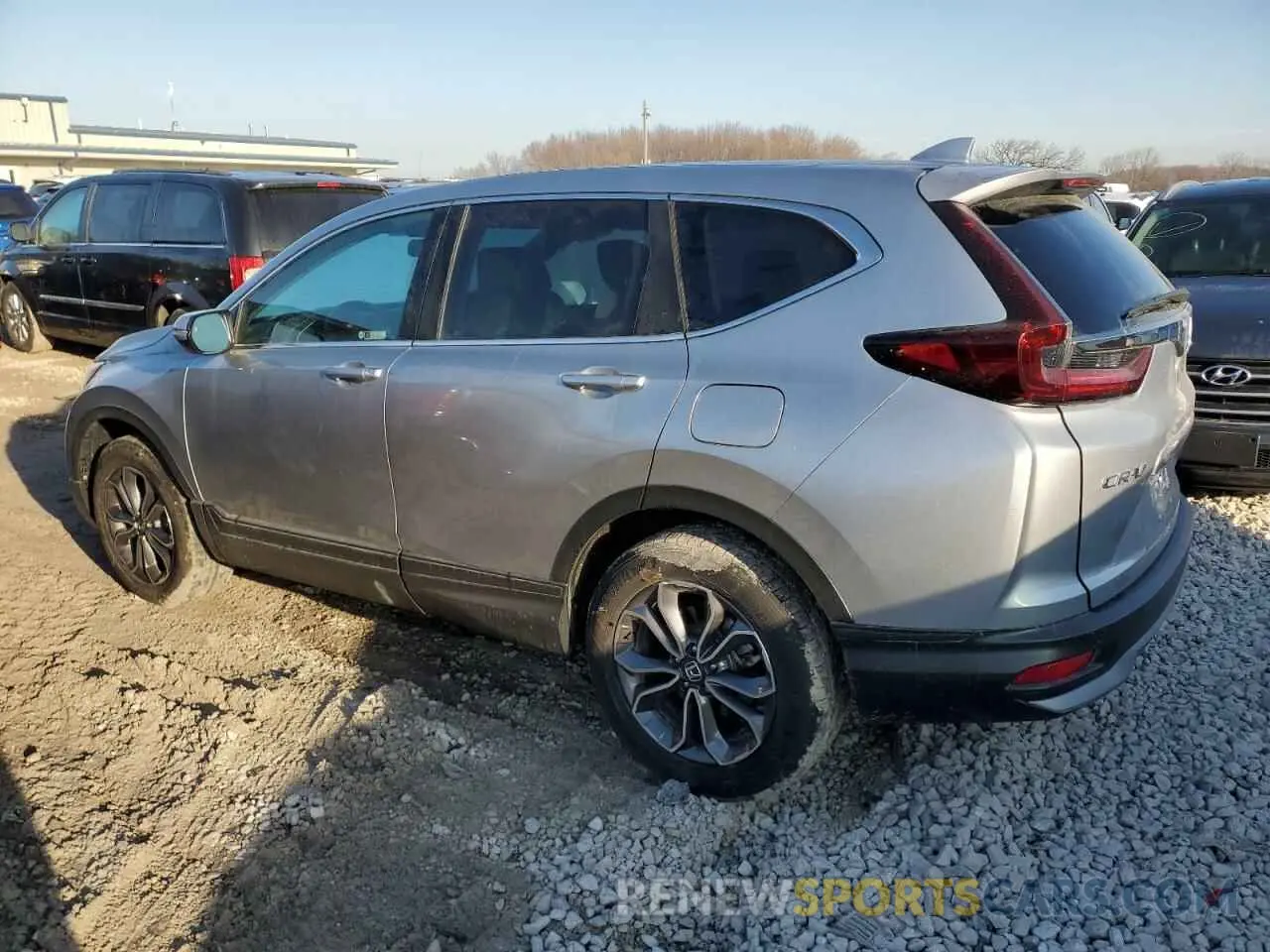 2 Photograph of a damaged car 5J6RW2H84NA006066 HONDA CRV 2022