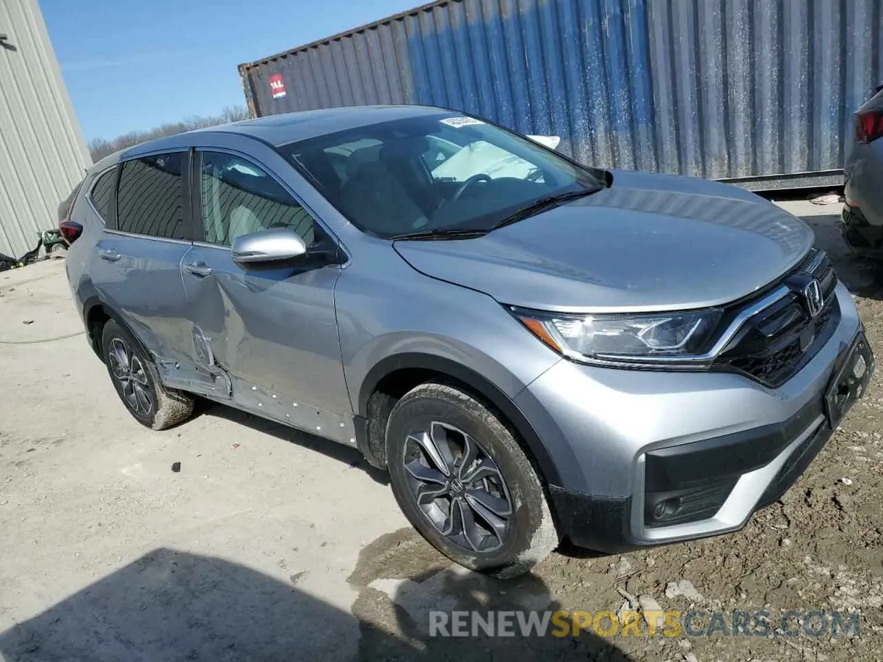 4 Photograph of a damaged car 5J6RW2H84NA006066 HONDA CRV 2022