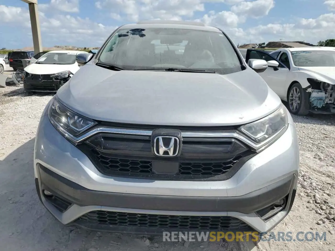 5 Photograph of a damaged car 5J6RW2H85NA003600 HONDA CRV 2022