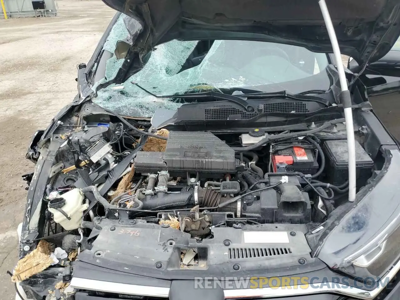 12 Photograph of a damaged car 5J6RW2H85NA014239 HONDA CRV 2022