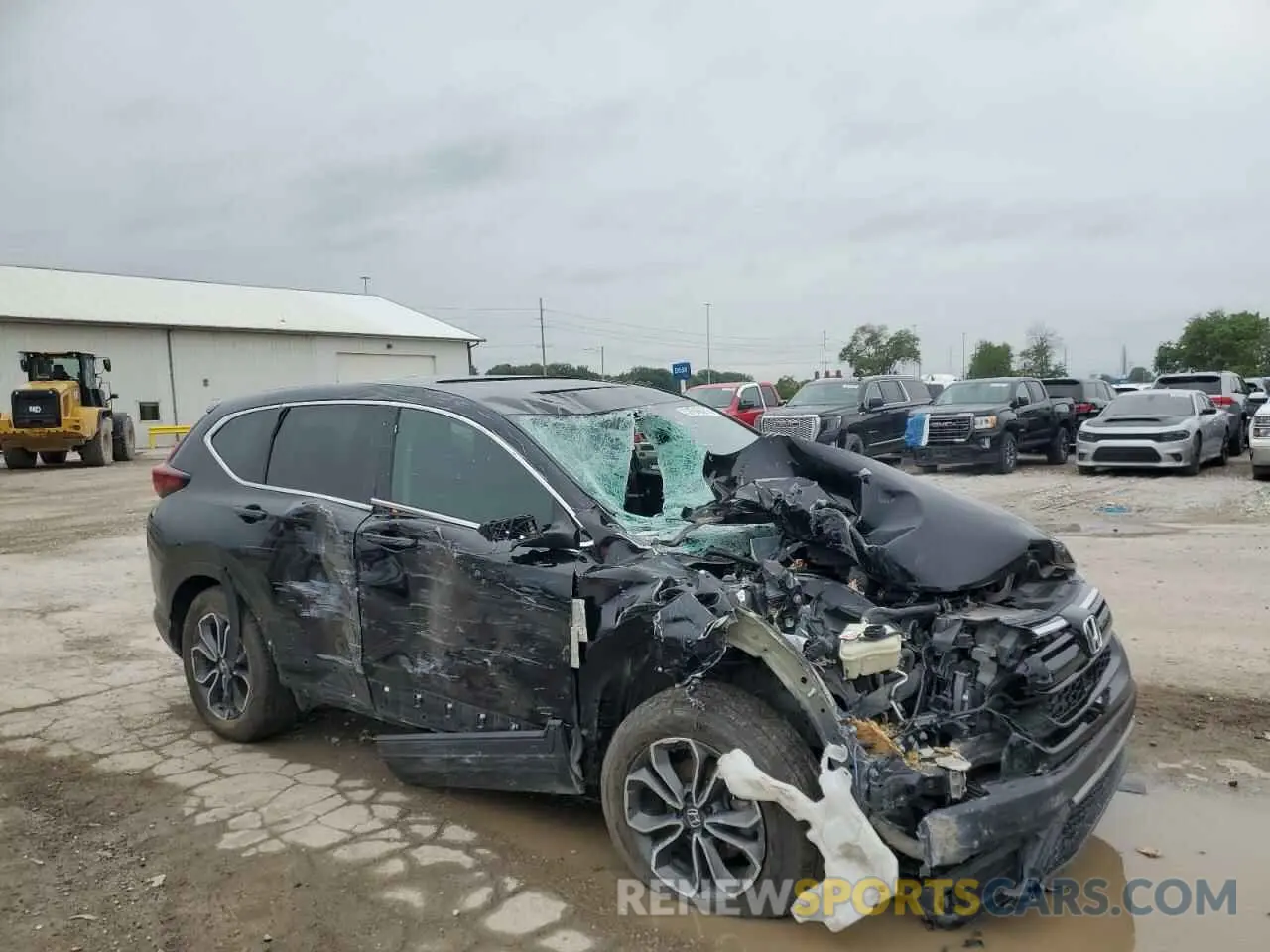 4 Photograph of a damaged car 5J6RW2H85NA014239 HONDA CRV 2022