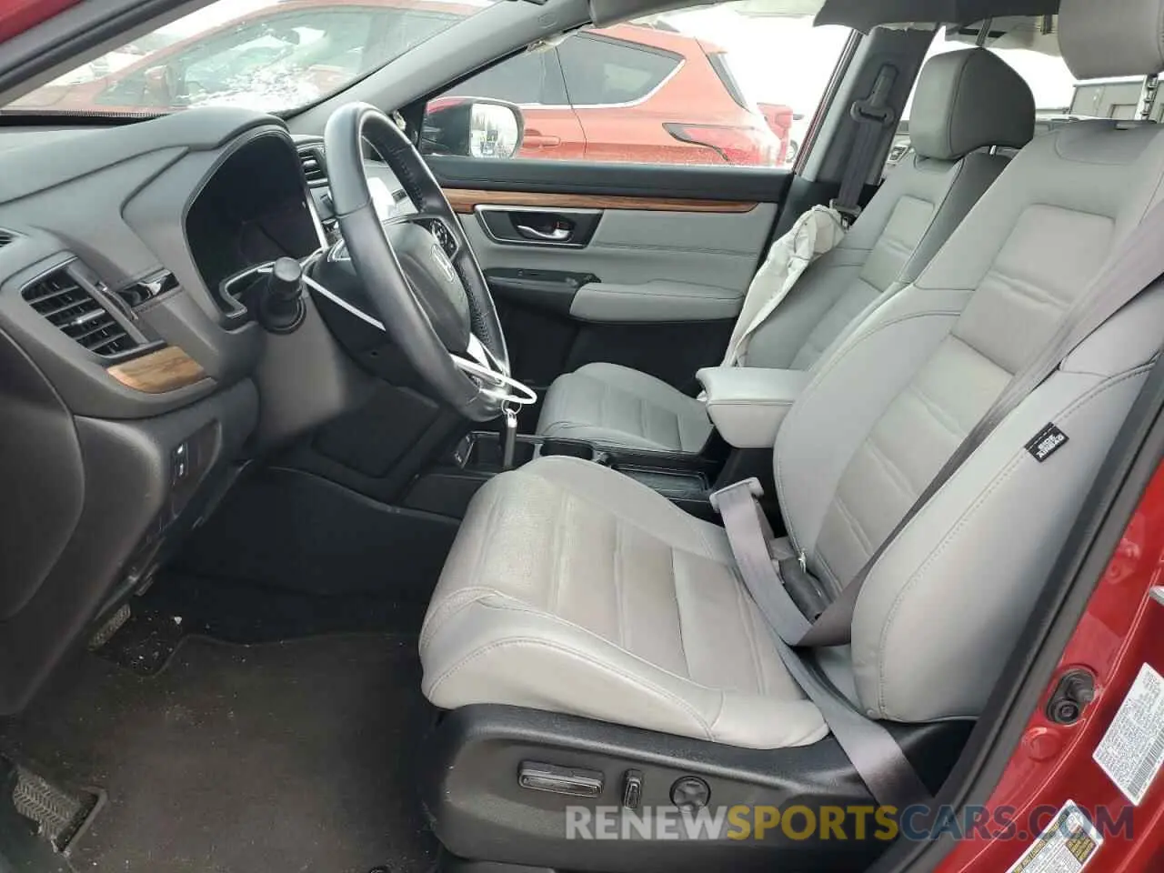 7 Photograph of a damaged car 5J6RW2H86NA005436 HONDA CRV 2022