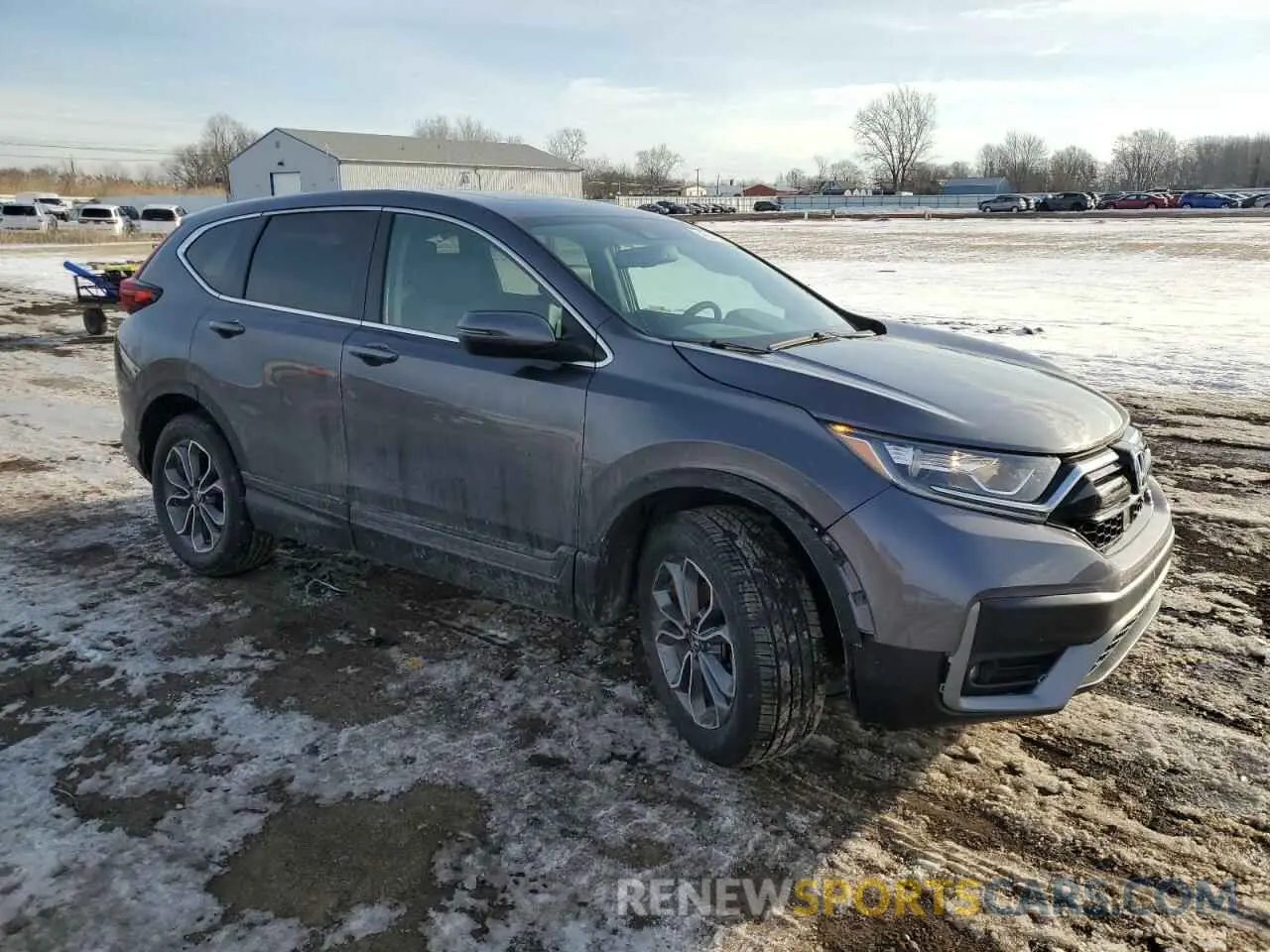 4 Photograph of a damaged car 5J6RW2H86NA011477 HONDA CRV 2022
