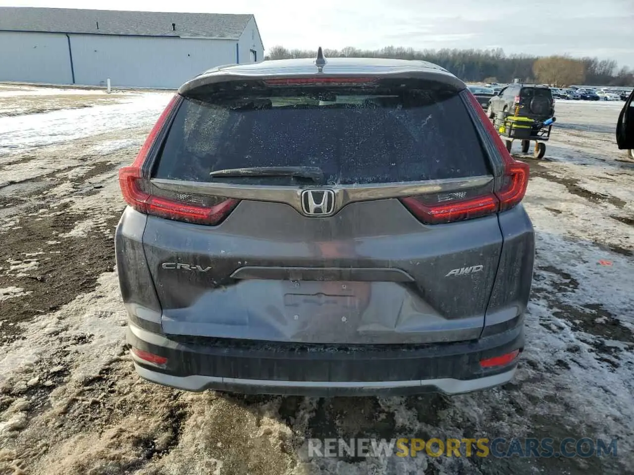 6 Photograph of a damaged car 5J6RW2H86NA011477 HONDA CRV 2022