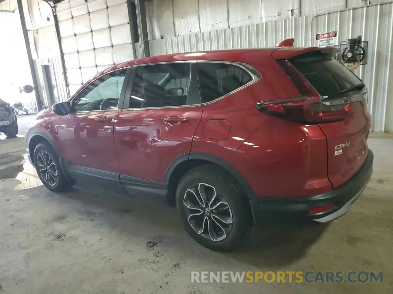 2 Photograph of a damaged car 5J6RW2H87NL002498 HONDA CRV 2022
