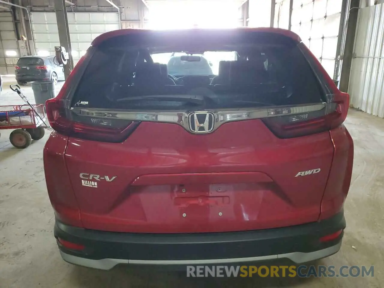 6 Photograph of a damaged car 5J6RW2H87NL002498 HONDA CRV 2022