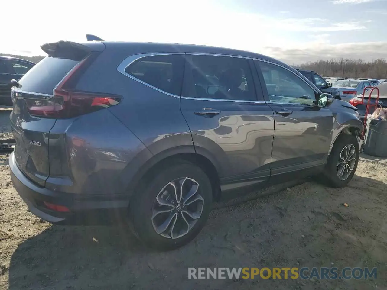 3 Photograph of a damaged car 5J6RW2H88NA014283 HONDA CRV 2022