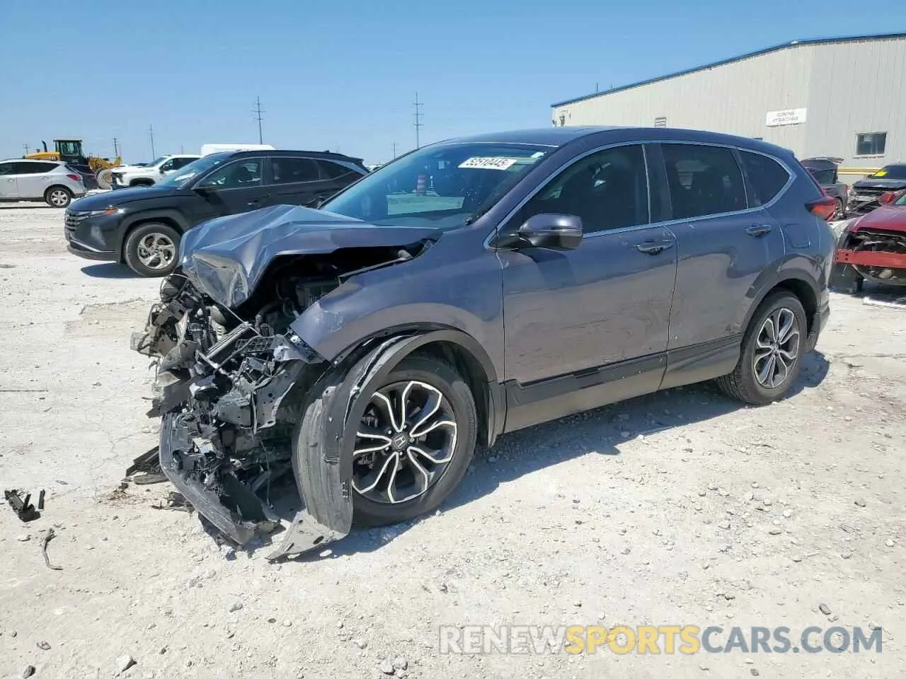 1 Photograph of a damaged car 7FARW1H51NE020833 HONDA CRV 2022