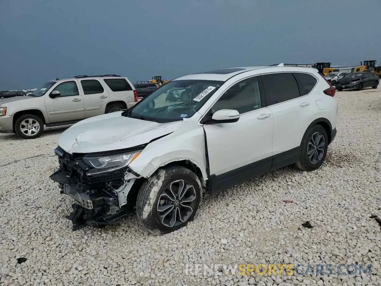 1 Photograph of a damaged car 7FARW1H53NE011356 HONDA CRV 2022