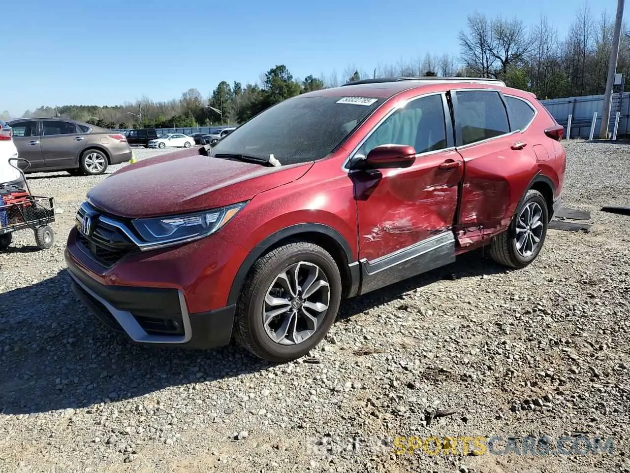 1 Photograph of a damaged car 7FARW1H54NE003315 HONDA CRV 2022