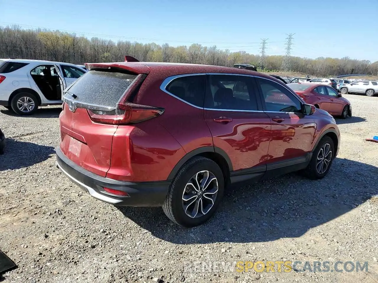 3 Photograph of a damaged car 7FARW1H54NE003315 HONDA CRV 2022