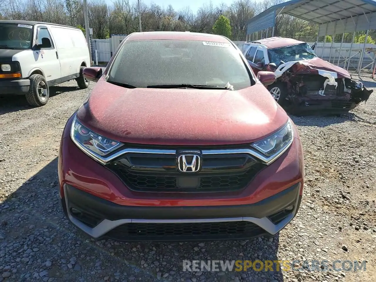 5 Photograph of a damaged car 7FARW1H54NE003315 HONDA CRV 2022