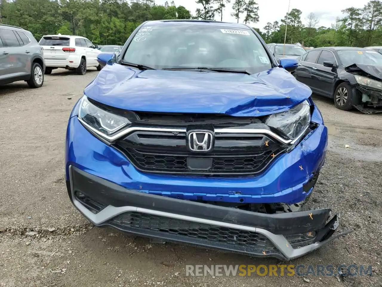 5 Photograph of a damaged car 7FARW1H57NE007942 HONDA CRV 2022
