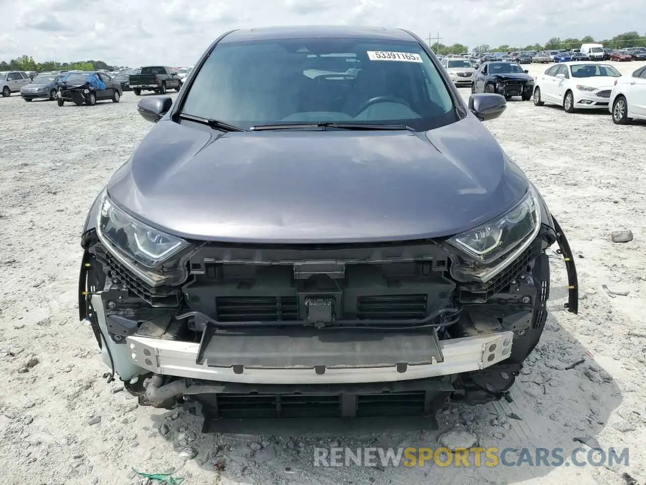 5 Photograph of a damaged car 7FARW1H57NE019122 HONDA CRV 2022