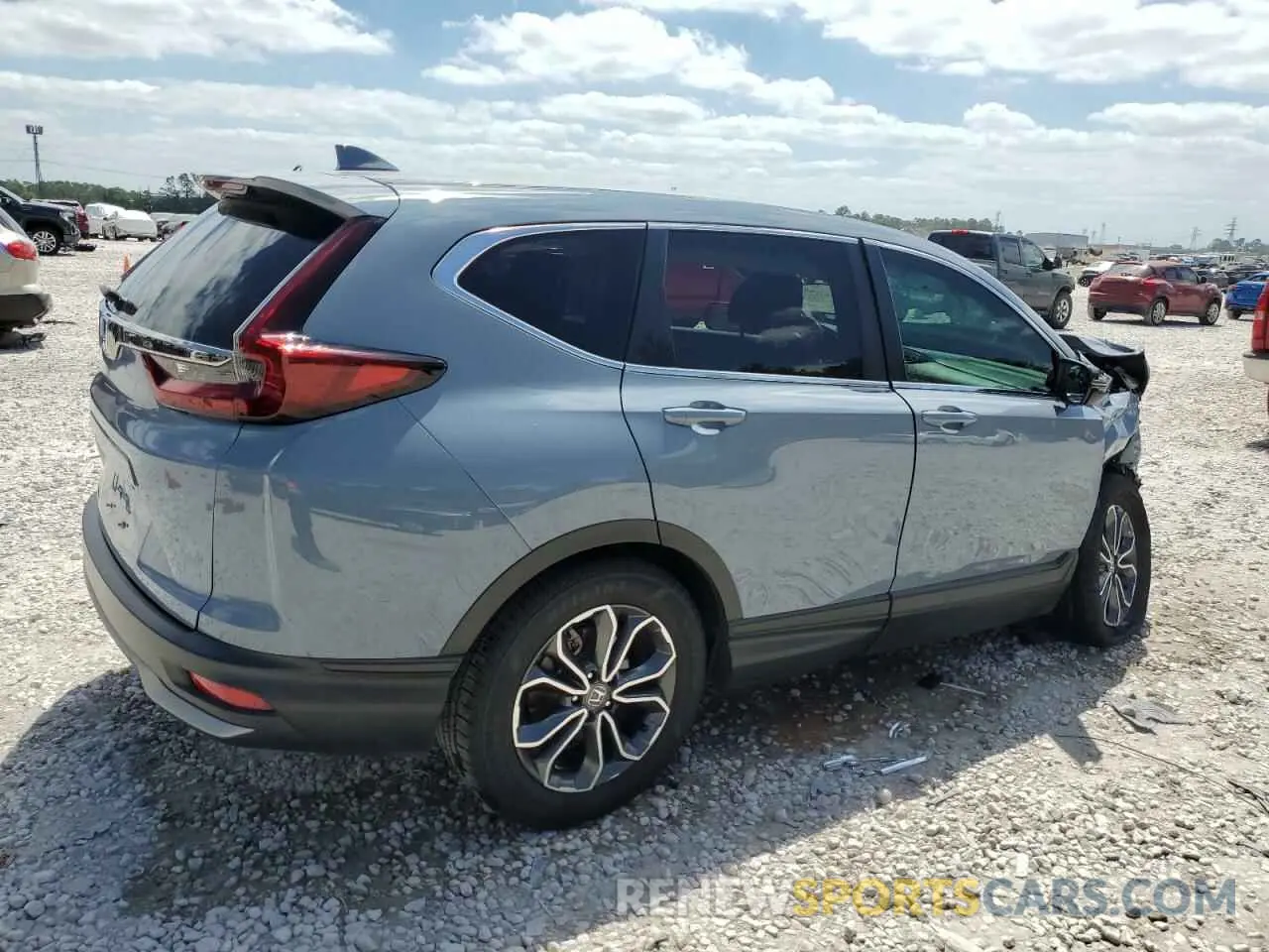3 Photograph of a damaged car 7FARW1H58NE020117 HONDA CRV 2022