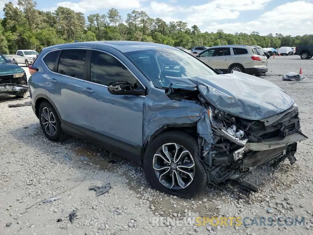 4 Photograph of a damaged car 7FARW1H58NE020117 HONDA CRV 2022