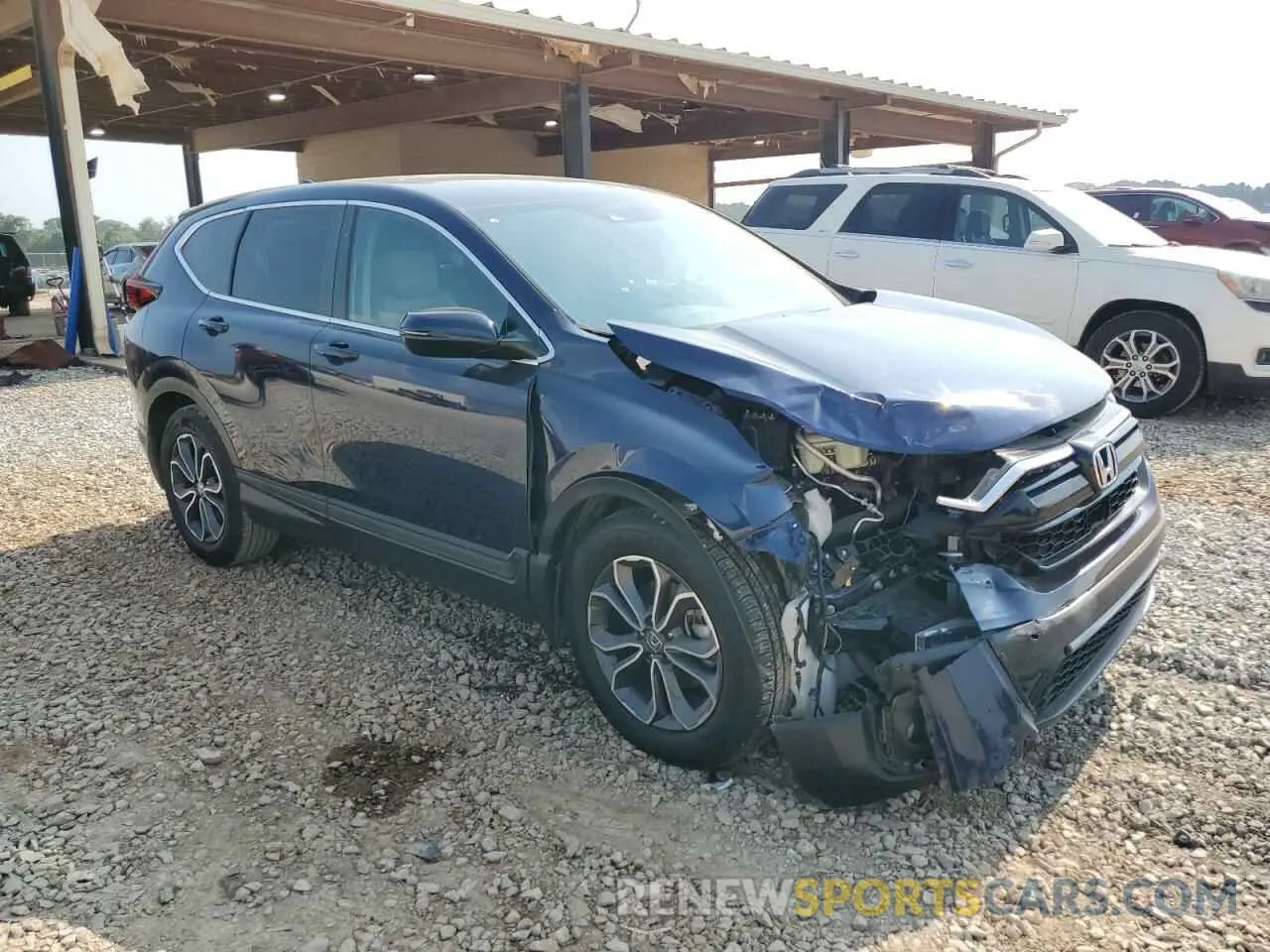 4 Photograph of a damaged car 7FARW1H86NE016481 HONDA CRV 2022