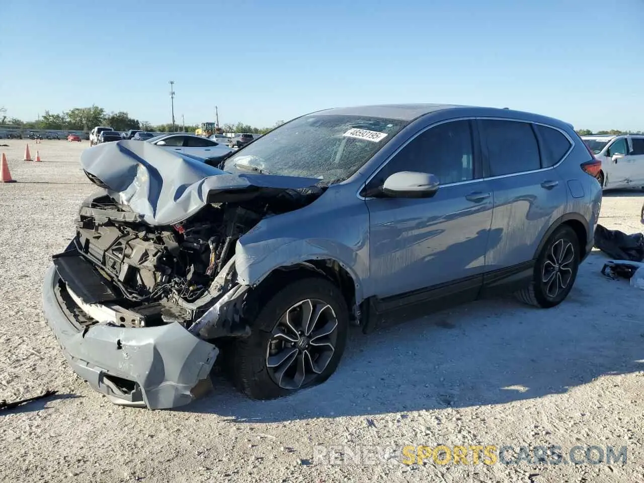 1 Photograph of a damaged car 7FARW1H89NE017592 HONDA CRV 2022