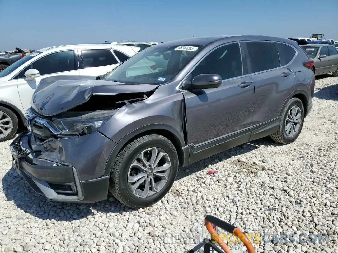 1 Photograph of a damaged car 7FARW1H89NE021867 HONDA CRV 2022