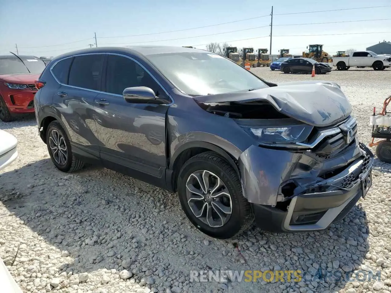 4 Photograph of a damaged car 7FARW1H89NE021867 HONDA CRV 2022