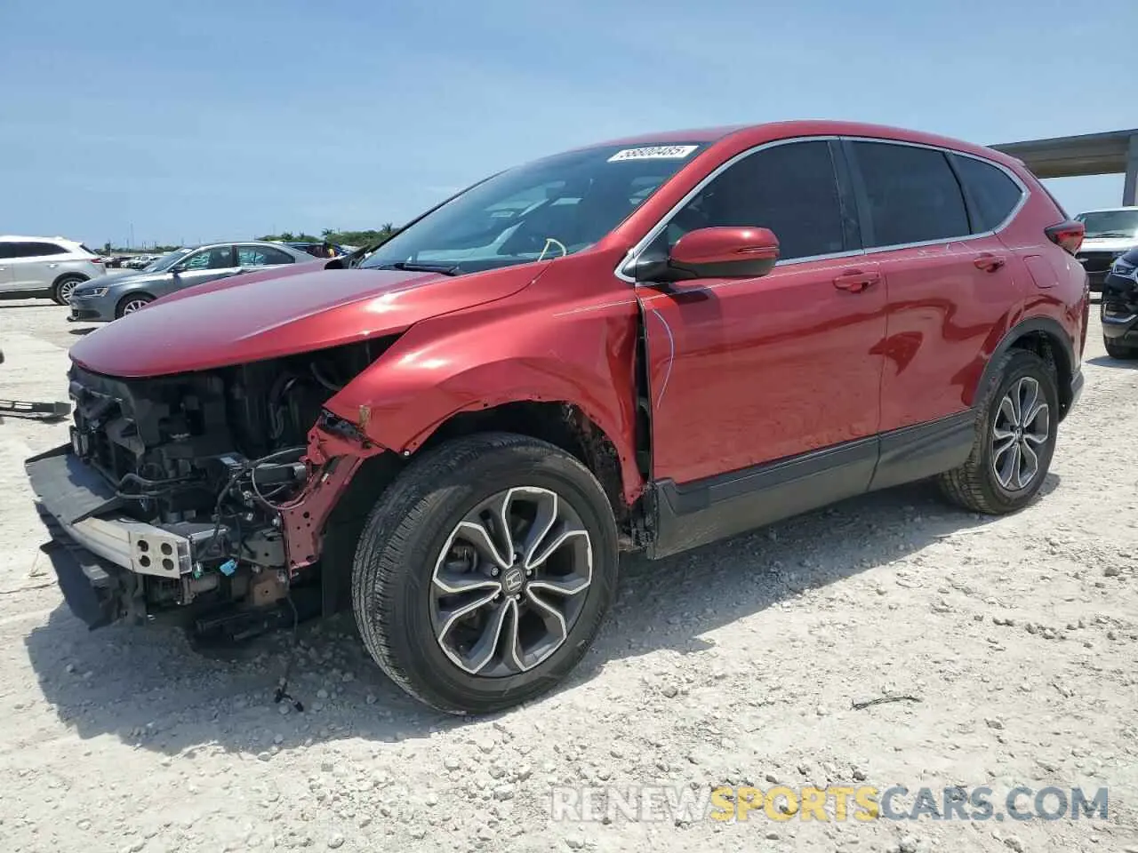 1 Photograph of a damaged car 7FARW2H52NE043737 HONDA CRV 2022