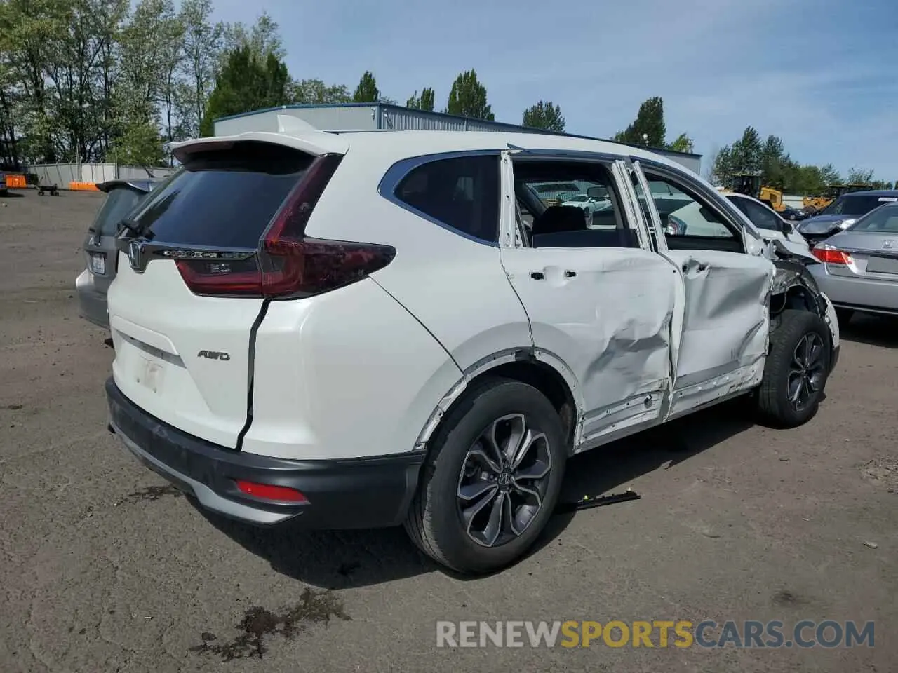 3 Photograph of a damaged car 7FARW2H54NE055954 HONDA CRV 2022