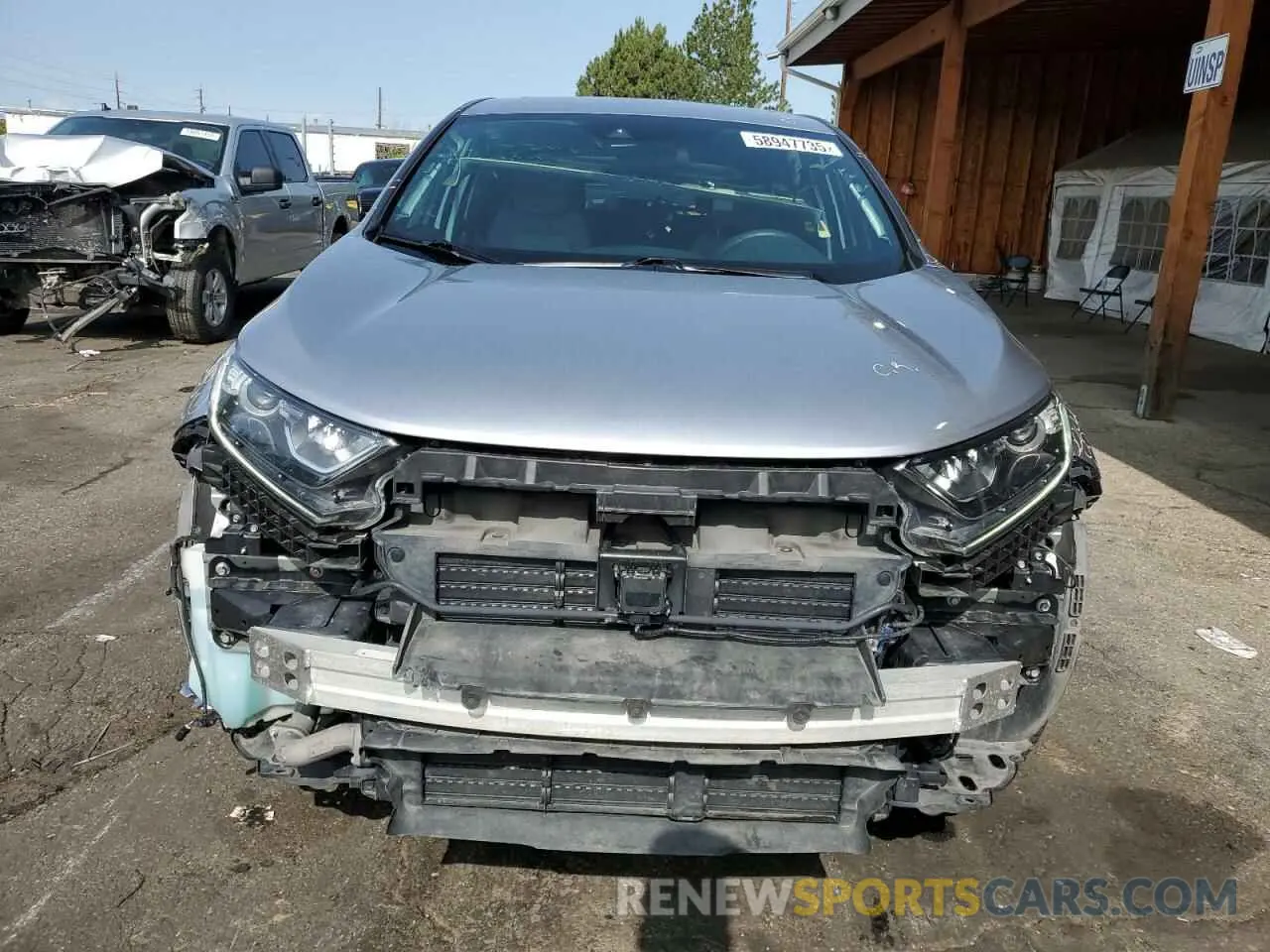 5 Photograph of a damaged car 7FARW2H55NE008089 HONDA CRV 2022