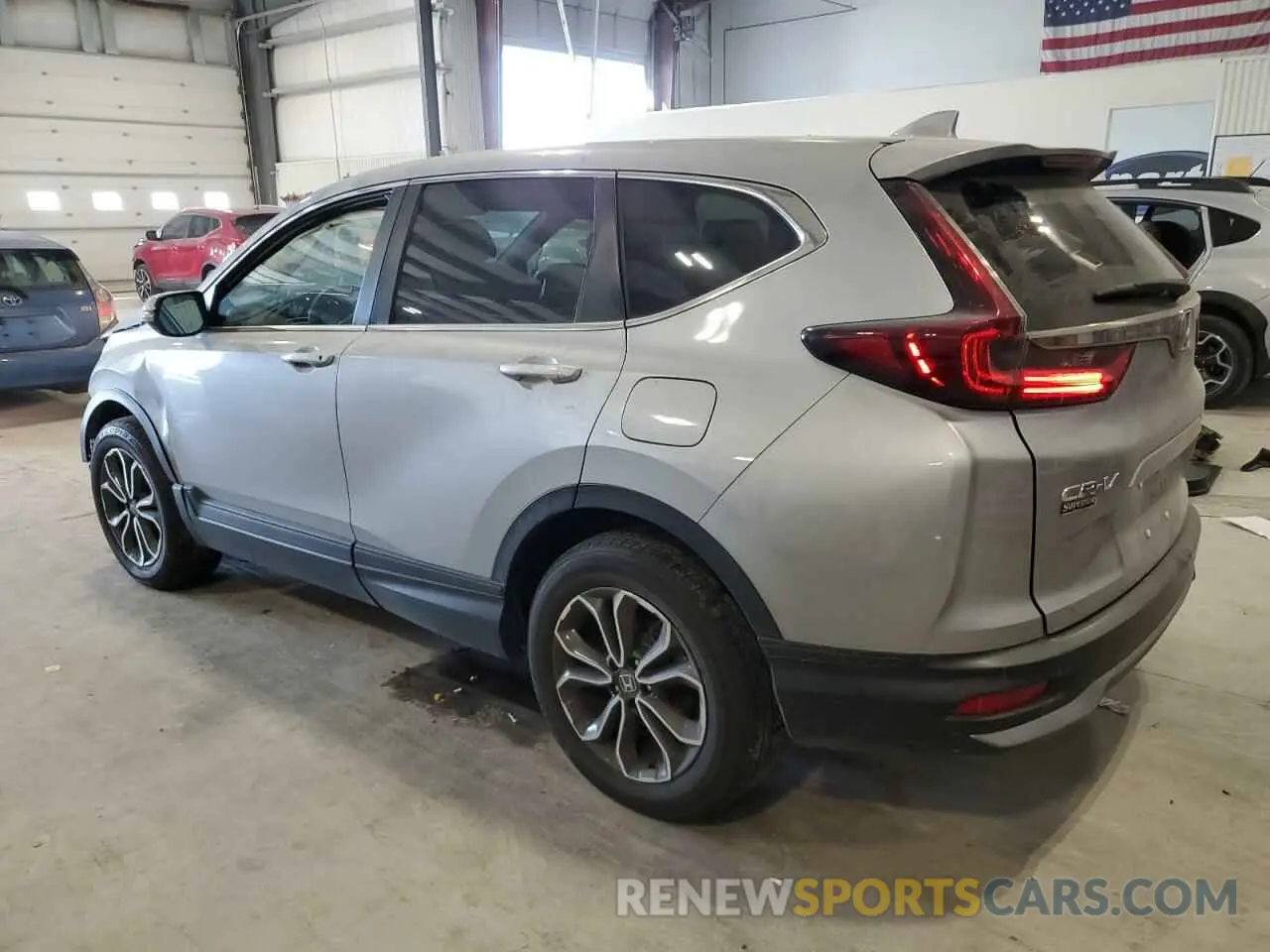 2 Photograph of a damaged car 7FARW2H55NE008965 HONDA CRV 2022
