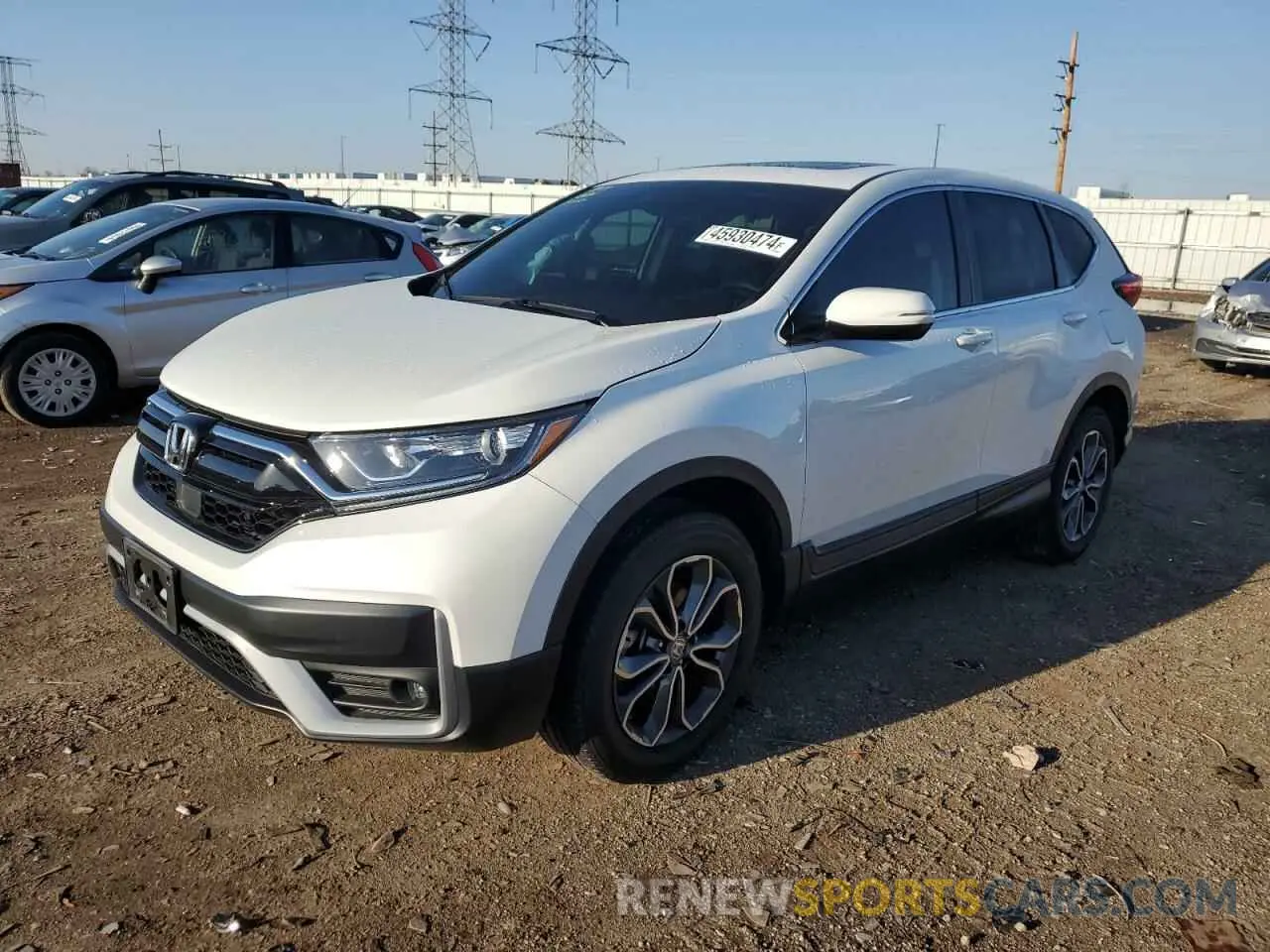 1 Photograph of a damaged car 7FARW2H58NE009740 HONDA CRV 2022