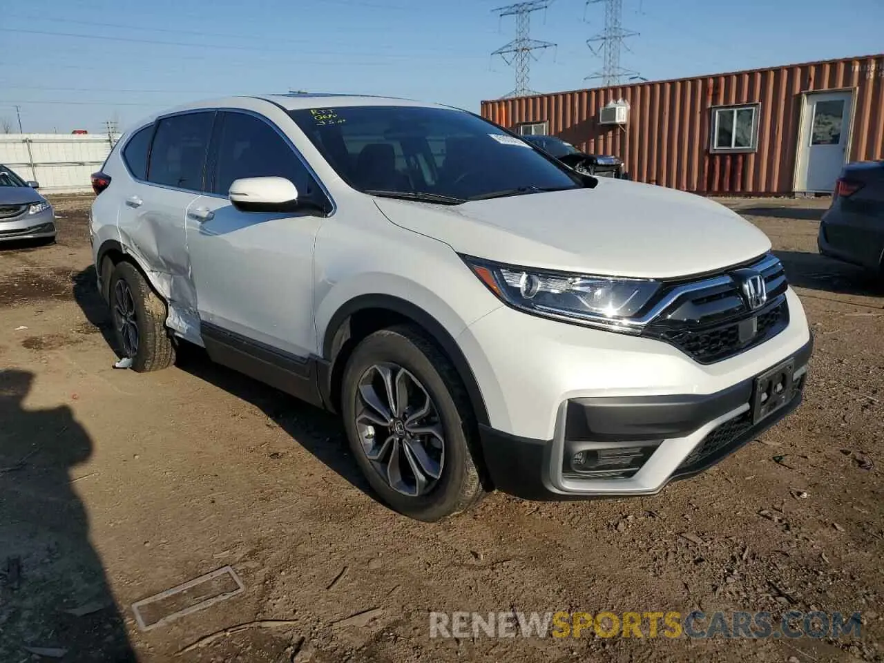 4 Photograph of a damaged car 7FARW2H58NE009740 HONDA CRV 2022