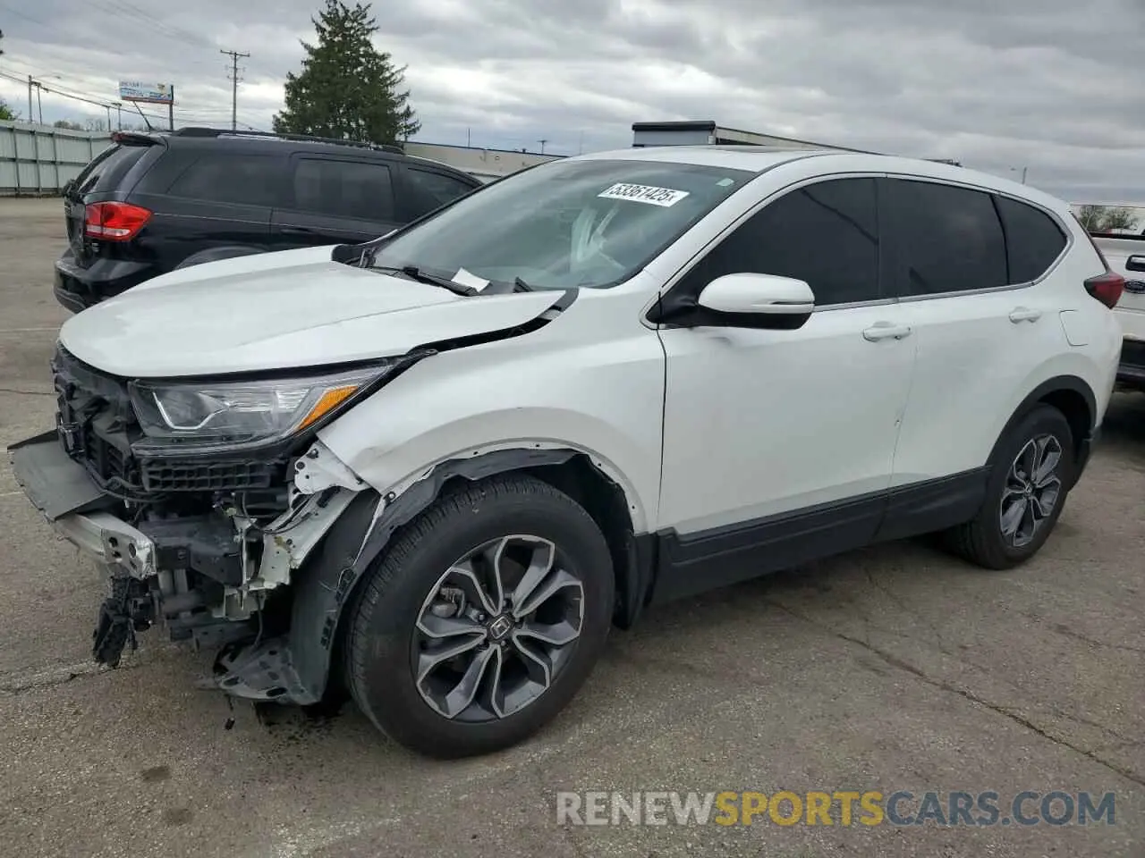 1 Photograph of a damaged car 7FARW2H59NE009701 HONDA CRV 2022