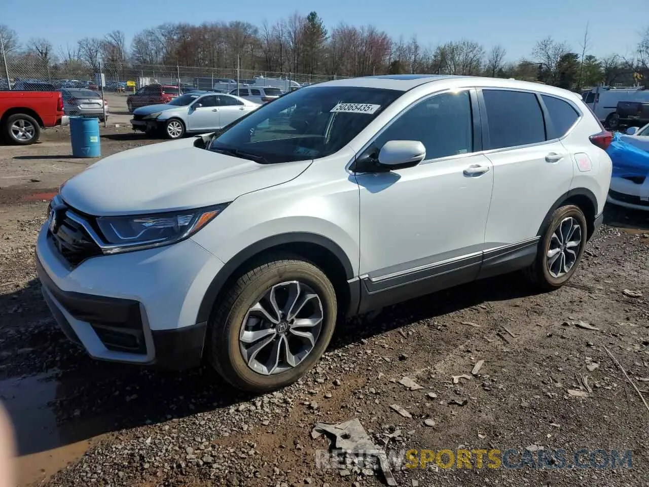 1 Photograph of a damaged car 7FARW2H5XNE031416 HONDA CRV 2022