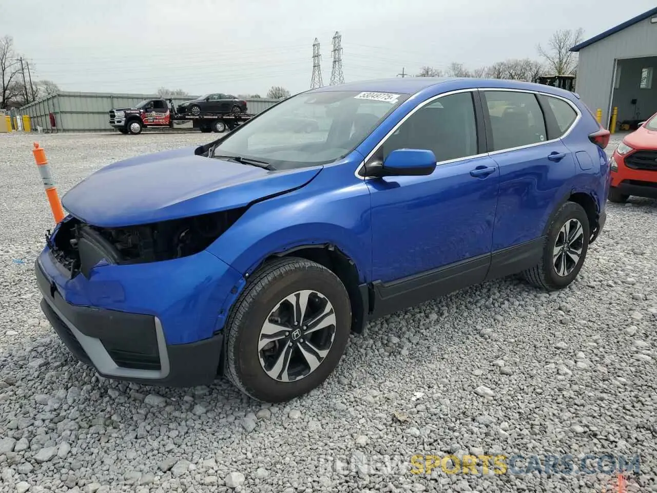 1 Photograph of a damaged car 7FARW2H76NE018857 HONDA CRV 2022